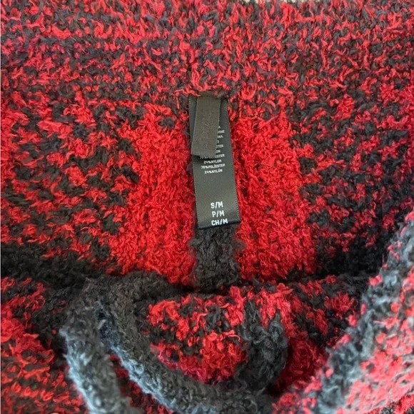 SKIMS Cozy Knit Buffalo Plaid Pajama Set